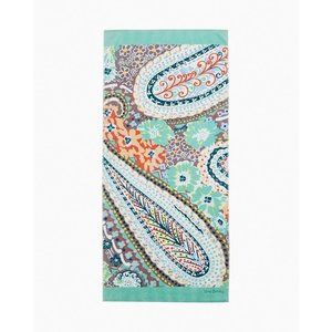 NEW Vera Bradley Citris Paisley Beach Towel - Dorm Towel 33 x 66 New with Tags.